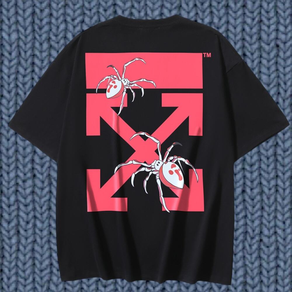 Off-white Men's Black Short Sleeve T-Shirt